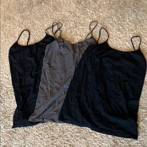 3 women’s cami’s one sz fits most